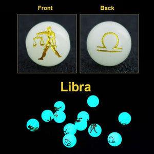 Unisex Glow in the Dark Zodiac Bracelet