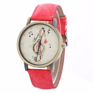 Women Creative Pattern Quartz Watch